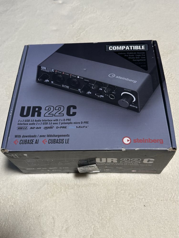 Steinberg UR22C USB audio interface