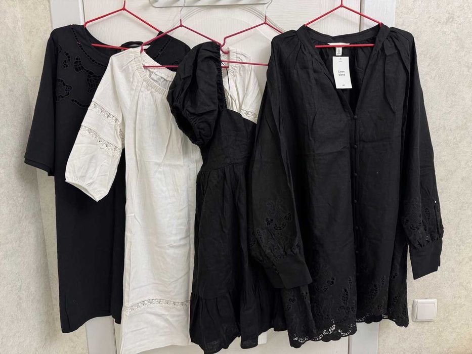 Новые платья H&M хлопок / лен, L(50/56)