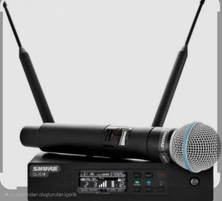 SHURE  Qlxd4 mexico ЧИСТО НОВИ