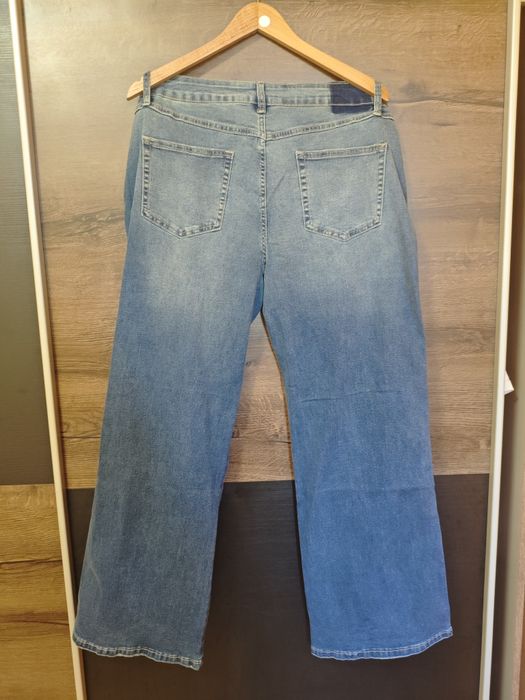 Дамски дънки - Wide Leg / High Waist XXL