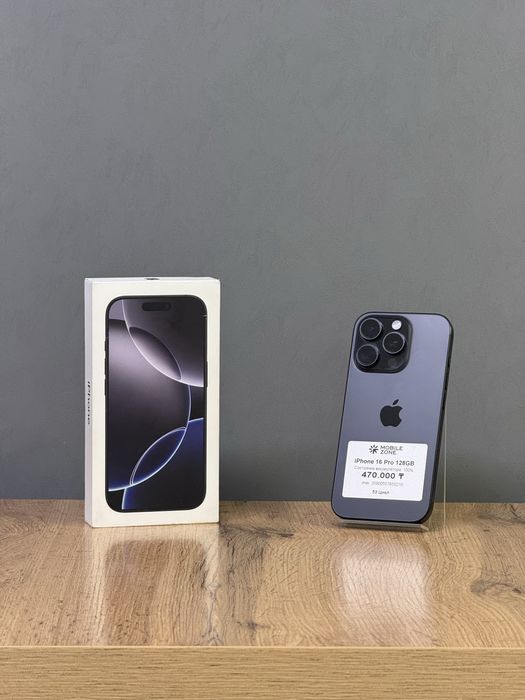 Iphone 16 Pro 128 GB 100% 53 цикл | Mobile Zone