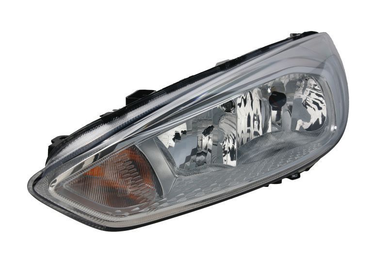 Far Ford Focus 3, 10.2014-08.2018, stanga/dreapta, H1+H7+PY21W+W5W; electric; argintiu; cu motor, TYC