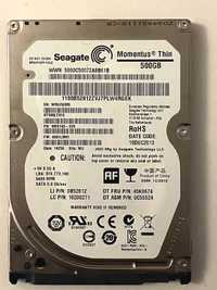 Hard Disc laptop Seagate 500 GB