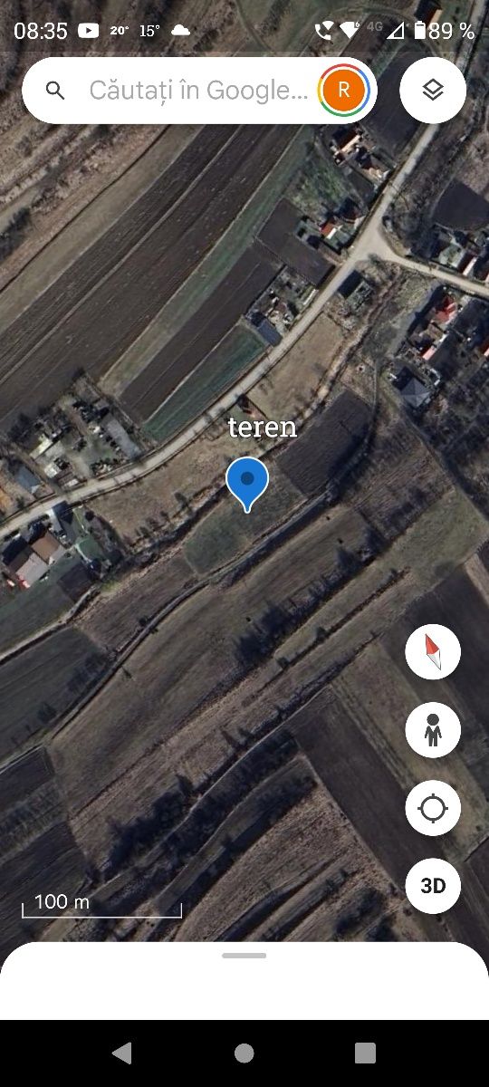 Vând teren Comuna Chinteni sat Macicasu
