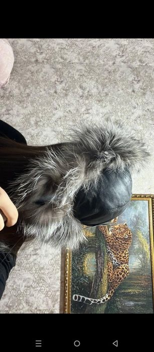 Шапка ушанка женская зимняя