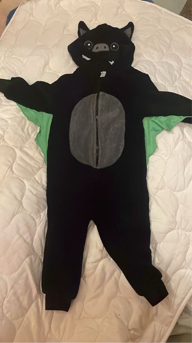 Костюм халоуин прилеп размер 80