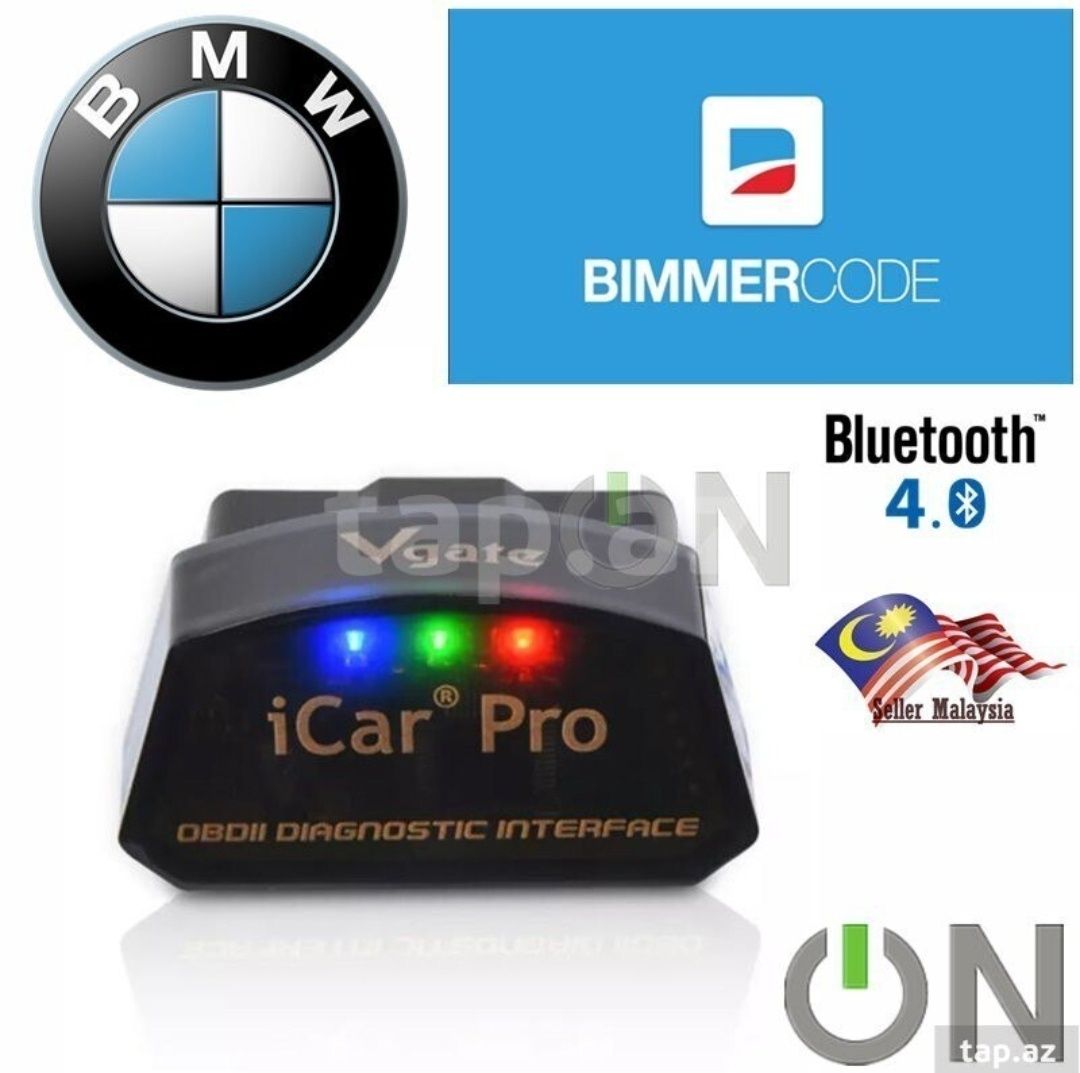 Interfata Diagnoza BMW iCar Pro Bimmer Code și Bimmerlink Activare