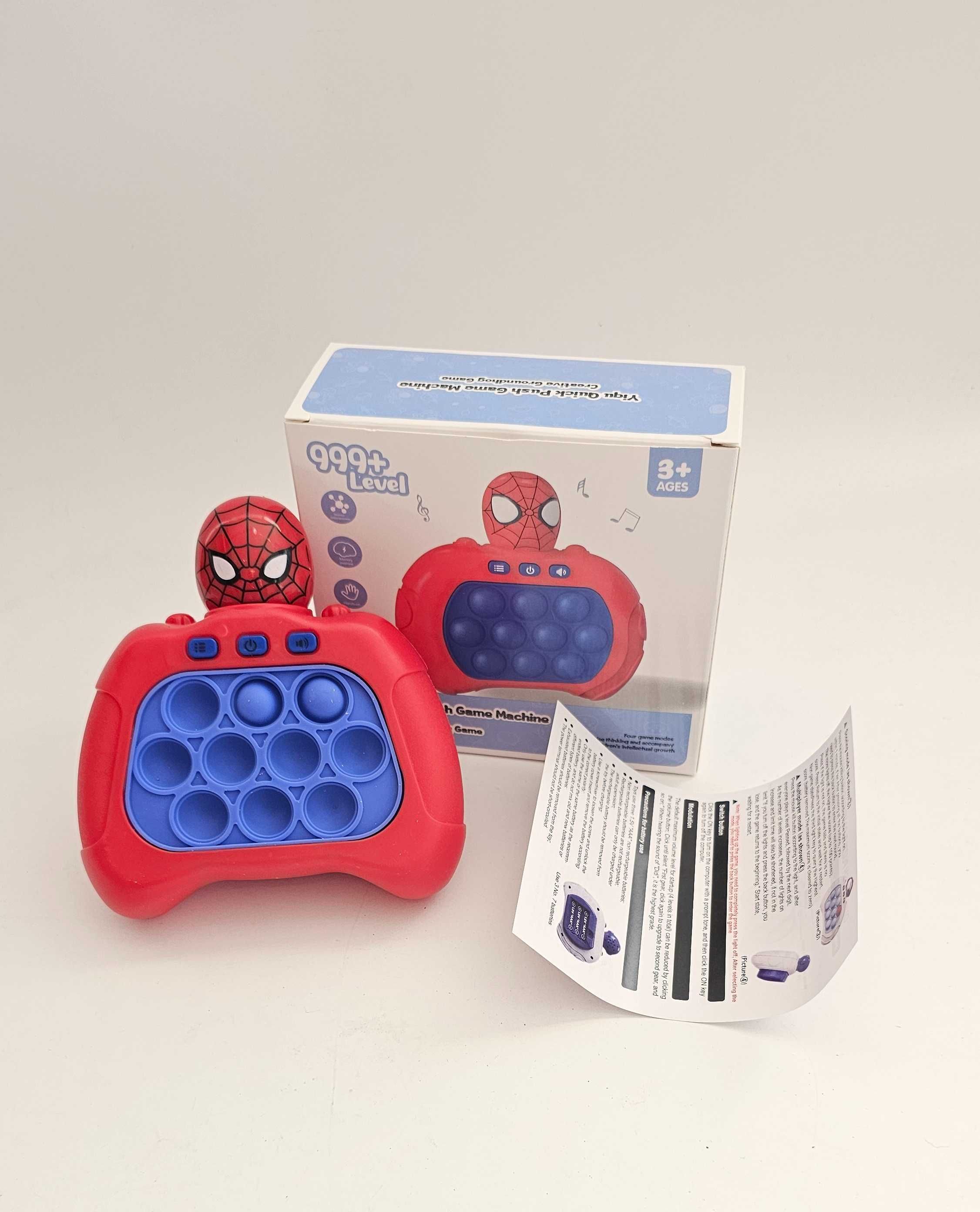 POP IT GAME електронна игра със Стич, Спайдермен, Пау Патрул / Поп Ит
