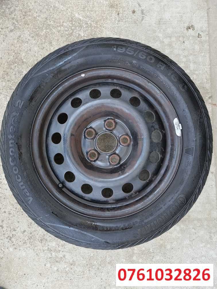 Jante/cauciucuri VW Sharan Continental 196/60 R 16 C