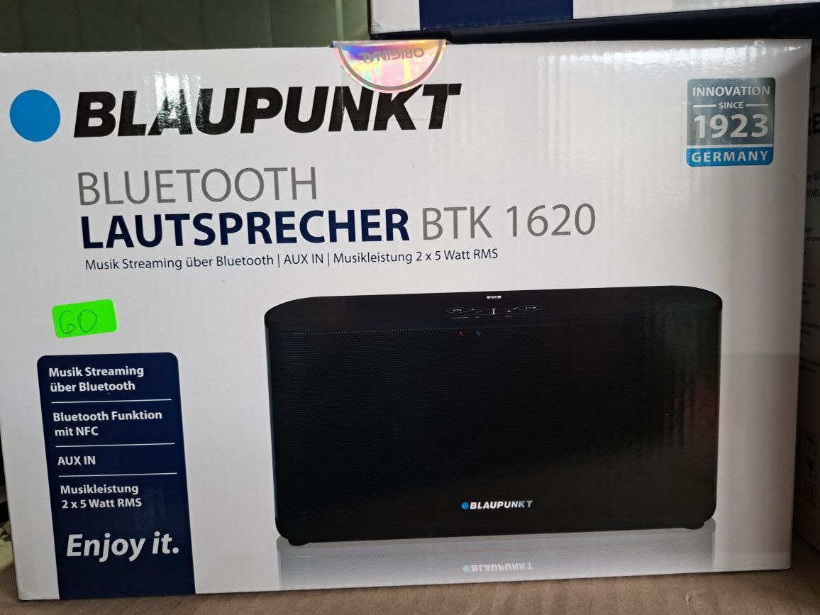 Blaupunkt bluetooth преносима тонколона/високоговорител BTK 1620