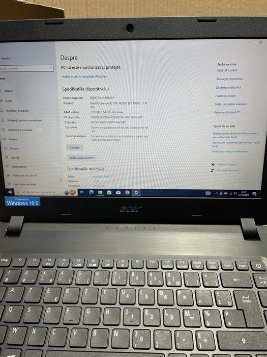 Laptop Acer Aspire Slim A114