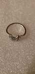 Inel din argint Pandora model "Moon ring" marimea 52