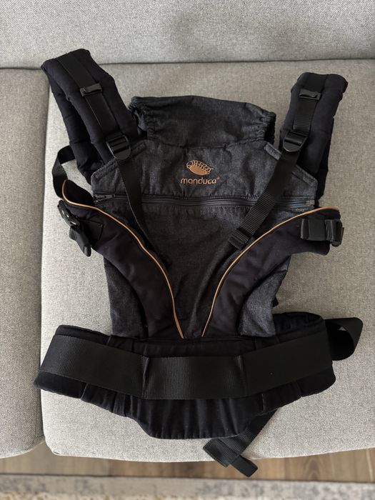 Manduca XT Denim Black - Marsupiu Ergonomic