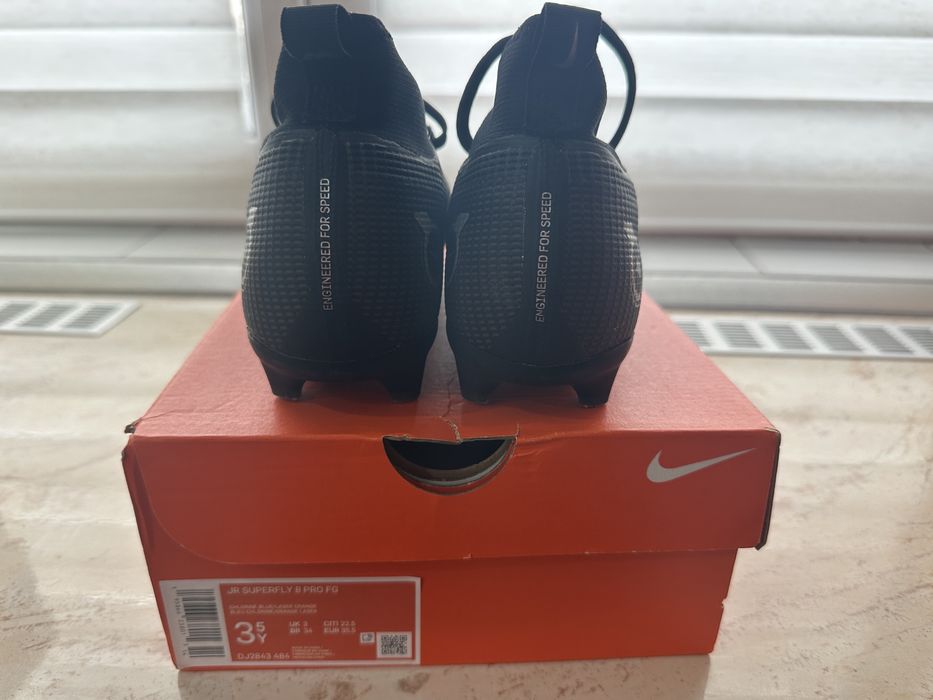 Ghete de fotbal Nike JR Mercurial  SUPERFLY 8 PRO FG Marimea 35.5