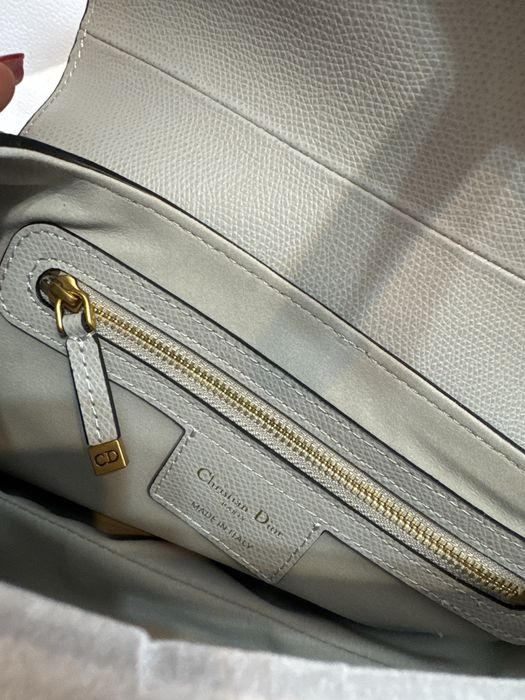 Poseta Dior Saddle - 25cm/piele naturalafull box