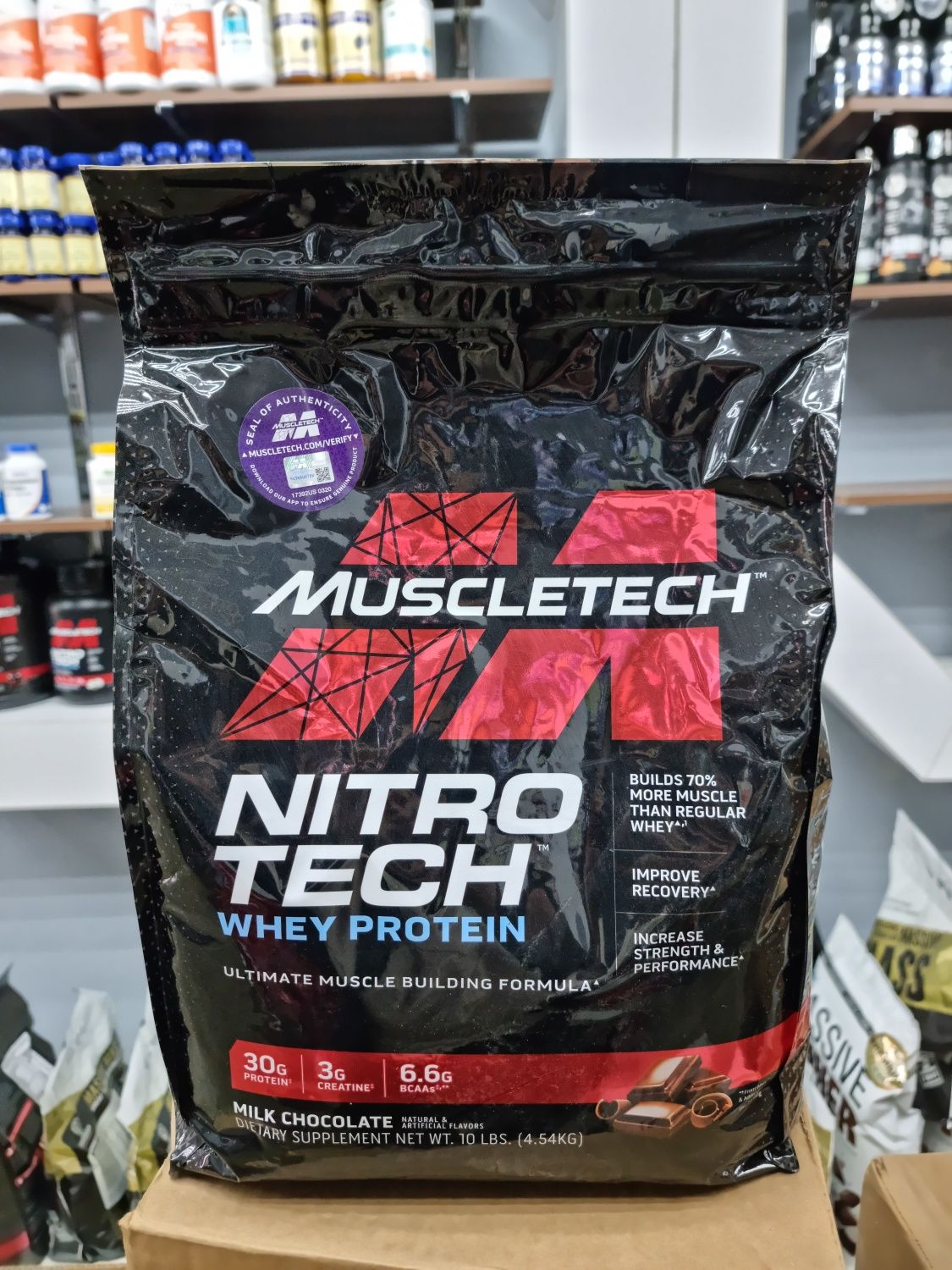 MuscleTech Nitro Tech Whey Protein 4.5kg
