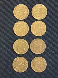 Златна монета 5 франка Наполеон