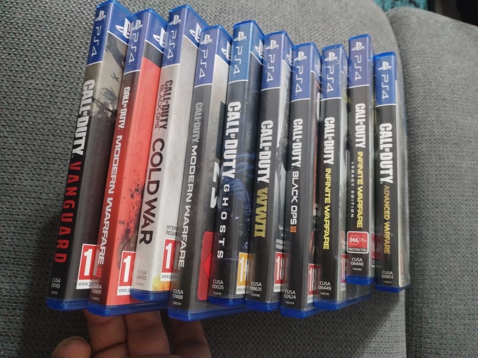 Colecție call of duty ps4