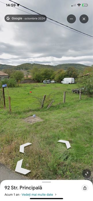 teren-casa Bunești la strada principală DN 67jud. Vâlcea