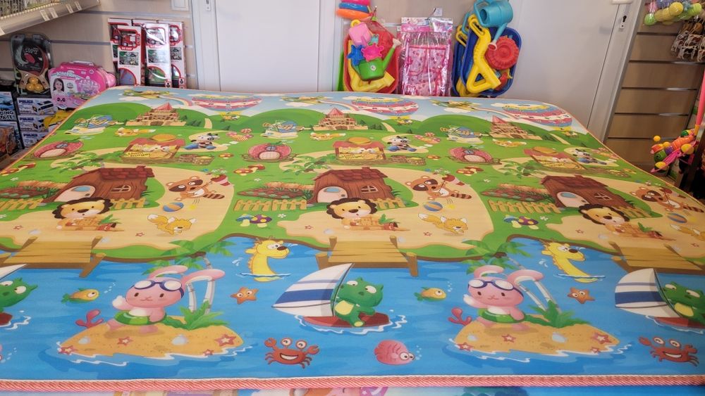 Covor termoizolant cu doua fete pentru copii