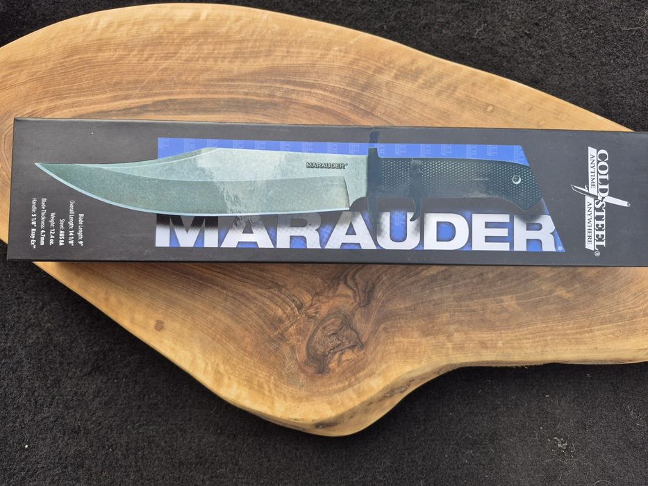 Боен нож COLD STEEL MARAUDER с тактическа кания Kray-Ex