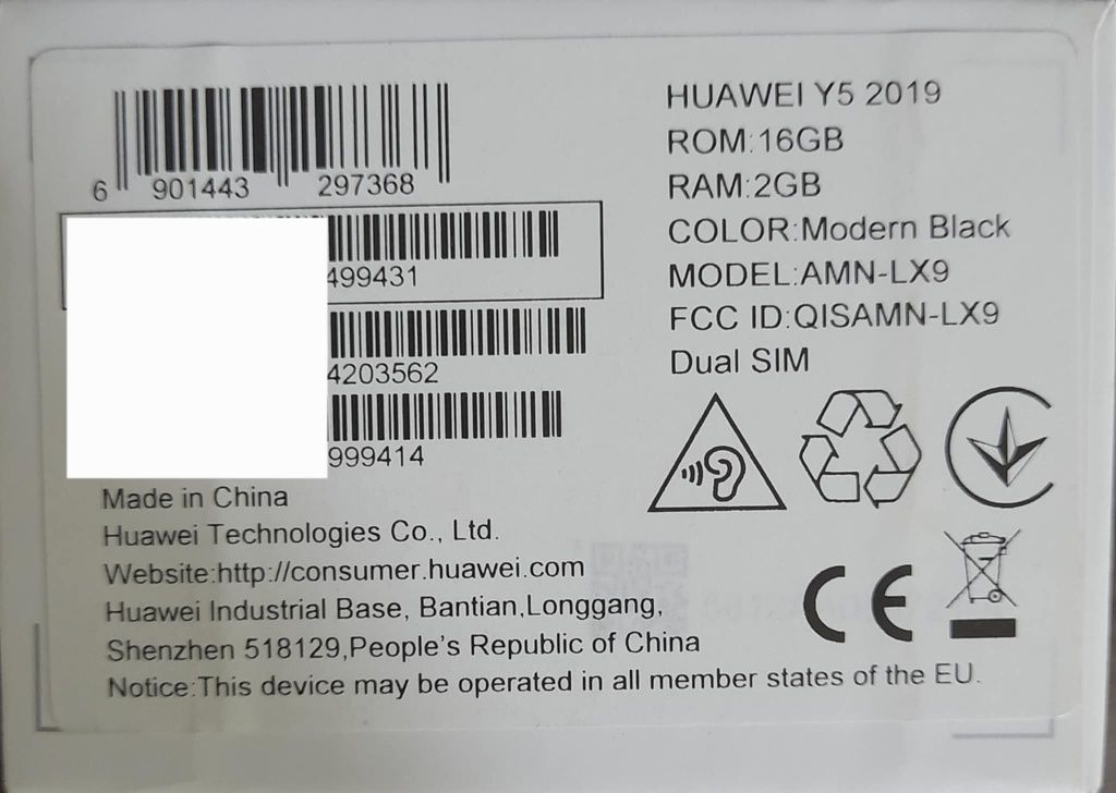 Смартфон Huawei Y5