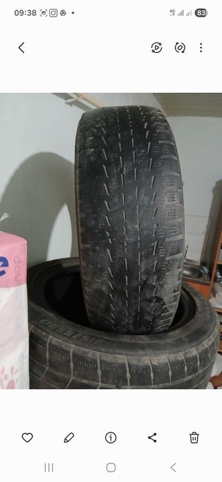 Зимние б/у шины R-17, R-15