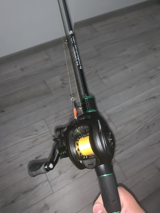 Baitcasting макара използвана 2-3 пъти Piscifun PHANTOM!!