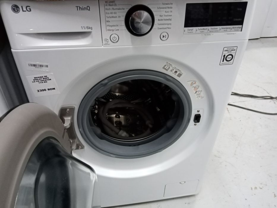 Mașina de spălat rufe cu uscător LG 11/6 kg