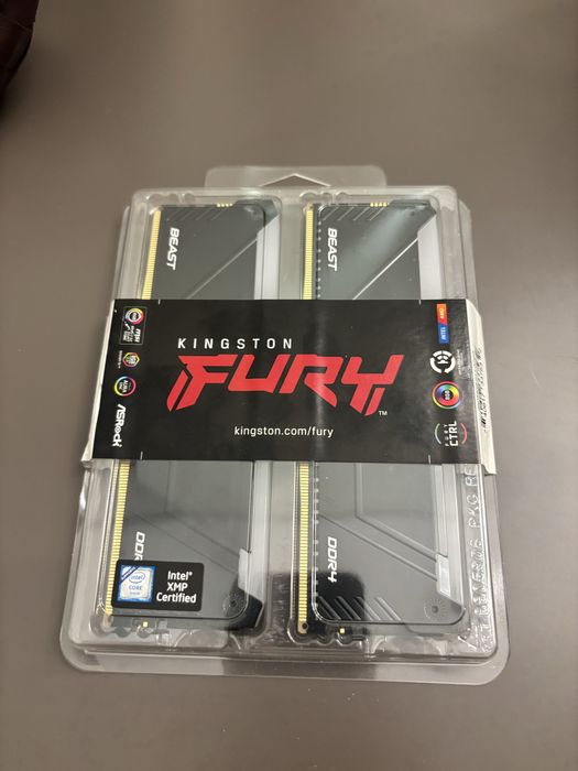 Kingston FURY Beast DDR4 3200 (2×8 GB) KF432C16BBK2/16