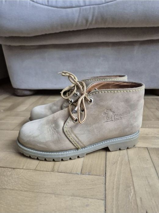 Ghete Premium Panama Jack, Piele naturală - 38