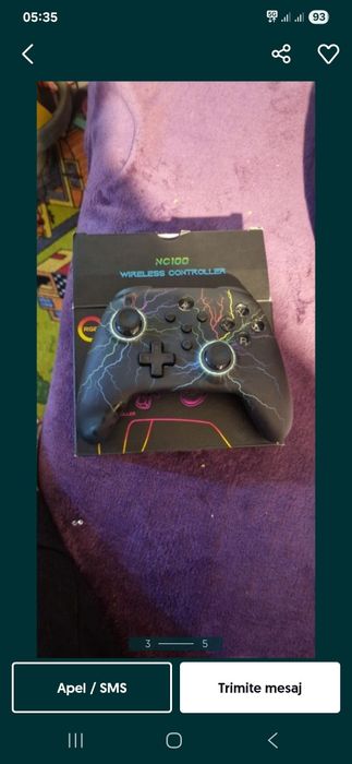 Maneta  controller ps 3 si pc si xbox