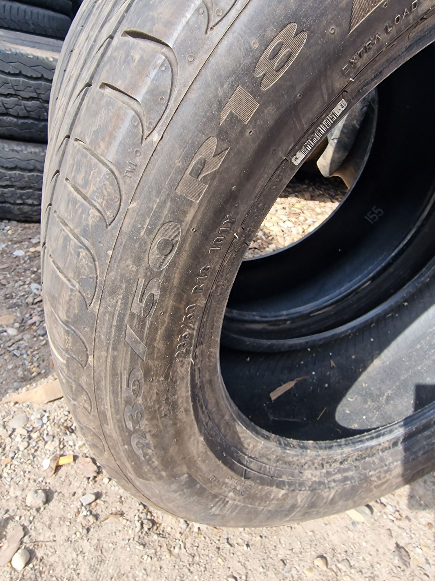 Anvelope 235/50R18 marca Pirelli, DOT 2023,8 mm