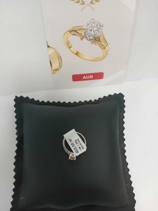 (AG33) Inel Aur Alb 14K