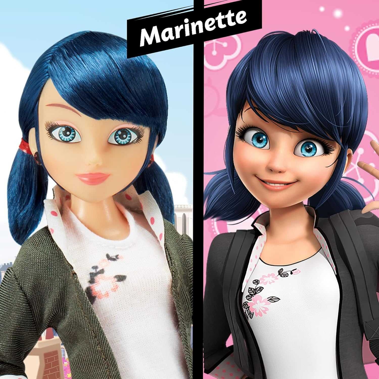 Калинката и Котарака Фигура Marinette Miraculous кукла Маринет 26 см
