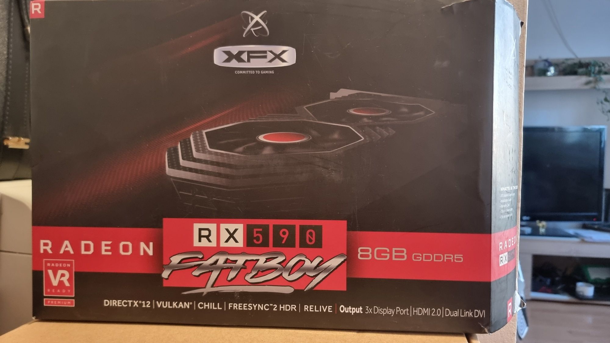 RX590 XFX Fatboy 8gb