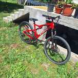 Rockrider btwin 540s bicicleta Full suspension mtb downhill,enduro