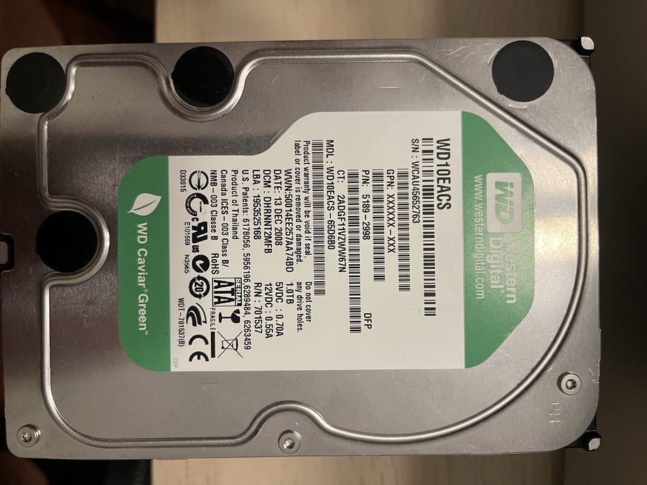 HDD 1 TB Western Digital