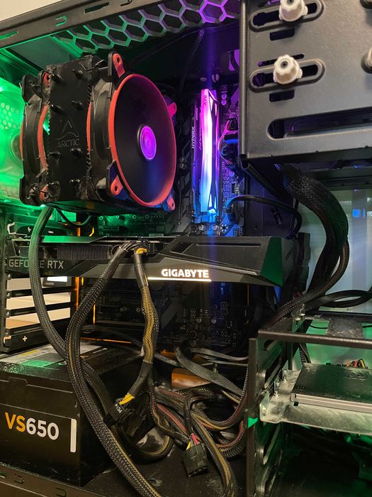 PC Gaming i7 8700, RTX 3060 12GB, 16GB RAM + Monitor Asus 24inch 75Hz