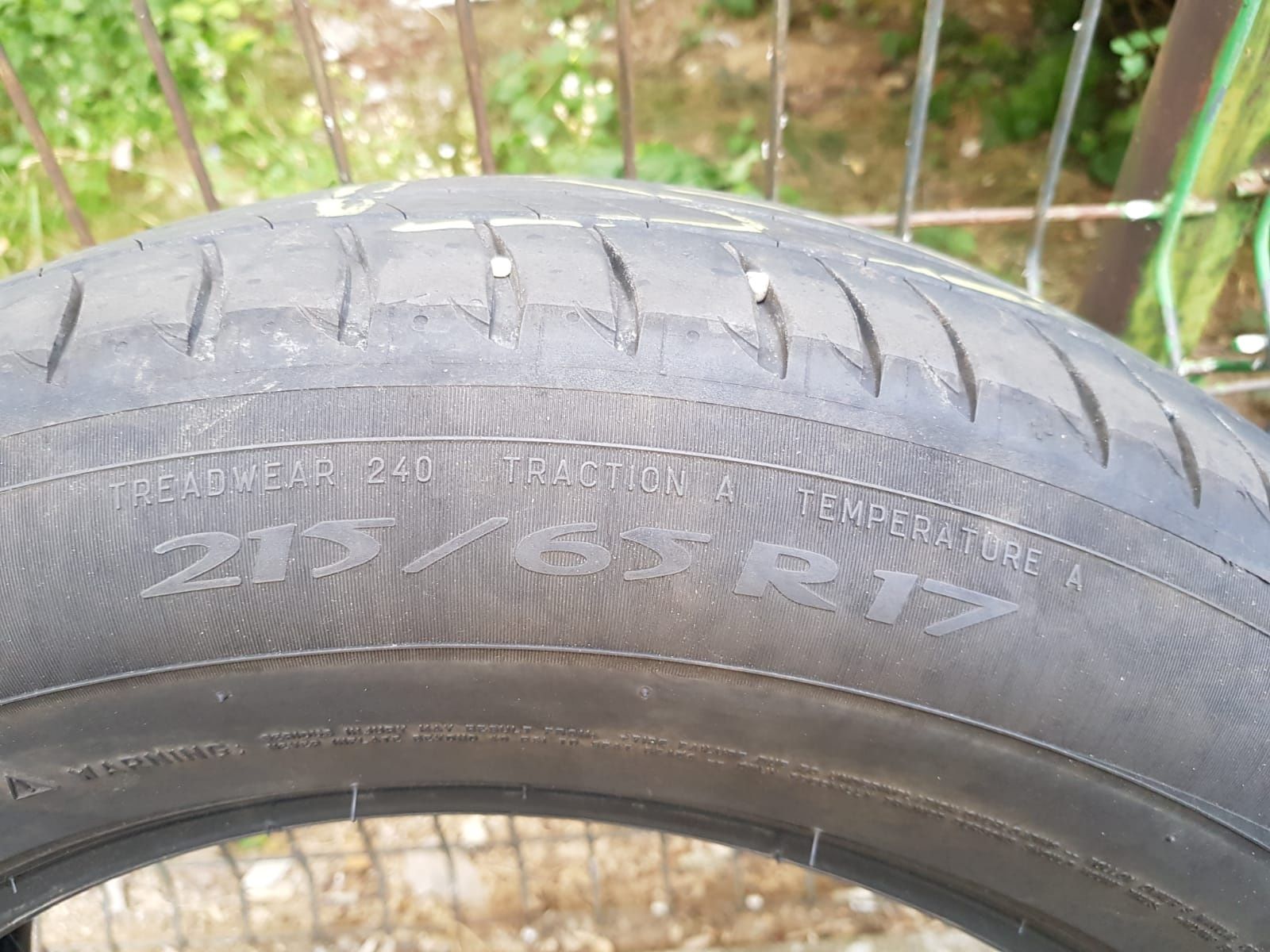 Set 4 Anvelope vara Michelin 215/65/R17, rulate 15.000 km