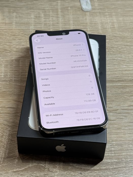 Iphone 13 Pro - Memorie 128 GB Baterie 94 - Liber De Retea IMPECABIL