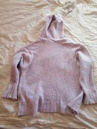 Пуловер с качулка