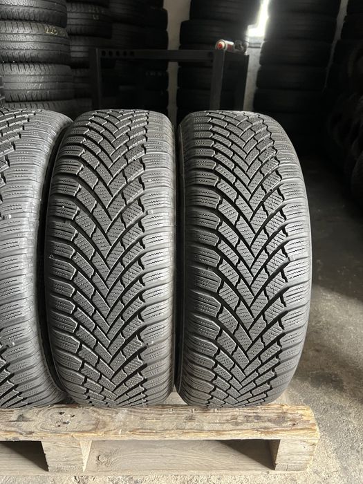 4 anvelope de iarna 205/55/16 Continental 7-7.5 mm!
