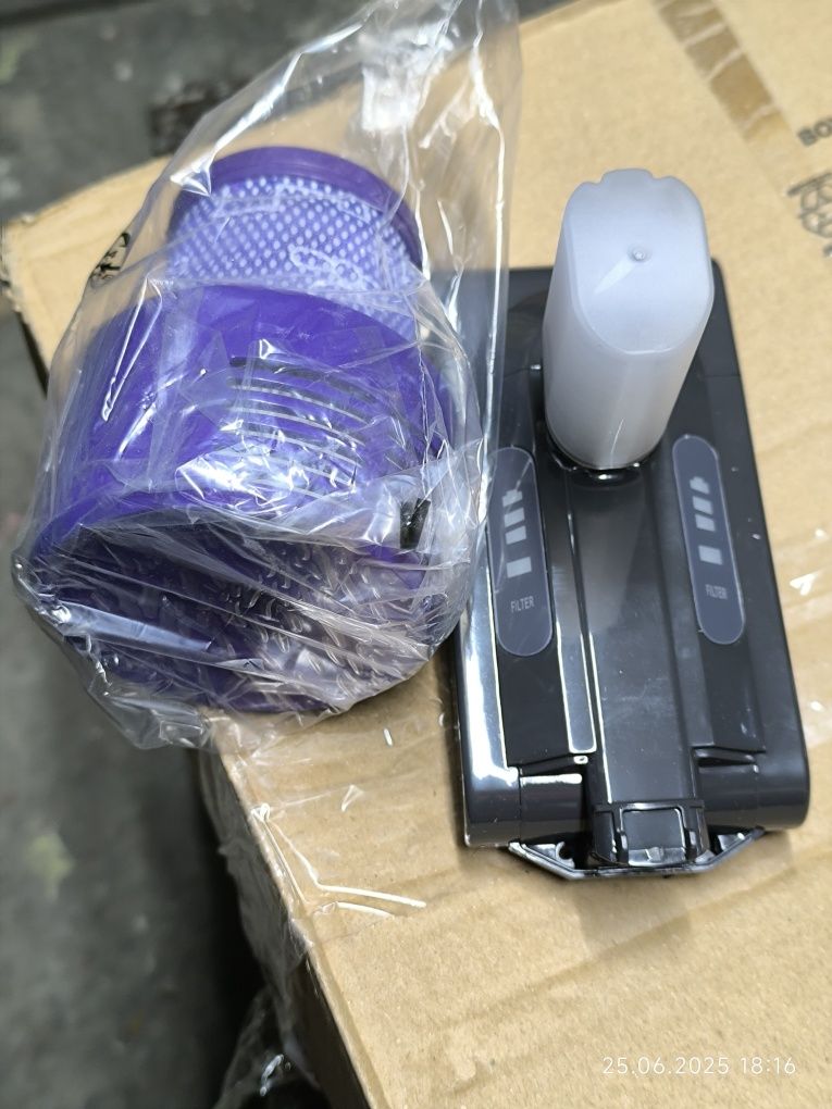 Батерия и HEPA филтър за Dyson V10 6000mAh
