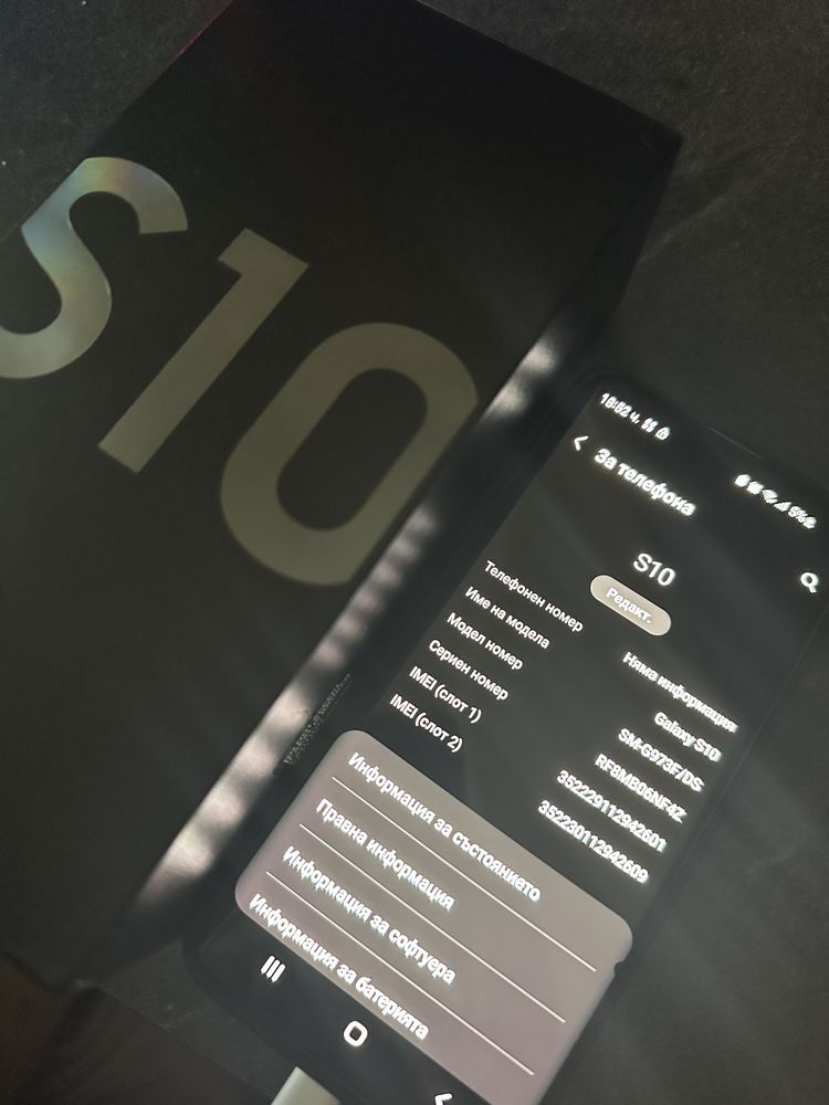 Samsung S10 неразличим от НОВ!