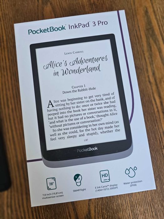 Електронна книга PocketBook InkPad 3 Pro  + 2 подаръчни калъфа