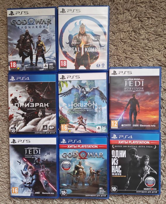 Игры для PSP5, 10 тысяч тенге за штуку.