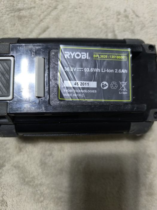 Acumulator RYOBI 36V BPL3626 Li Ion -2.6Ah