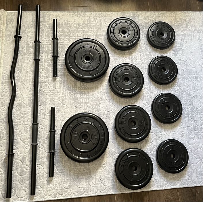 Лостове и тежести 50 кг Дъмбели