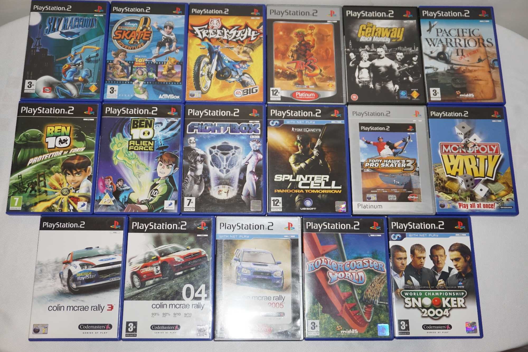 Игри За PS2 GTA San Andreas/50 Cent/Sly Raccoon/Mortal Kombat/TMNT/